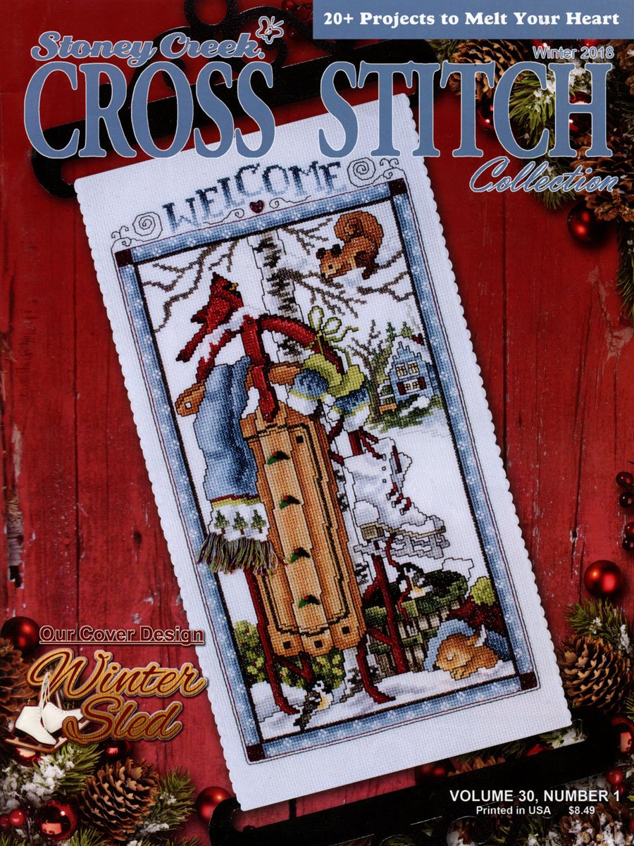 Stoney Creek Cross Stitch Collection - 2018 Winter